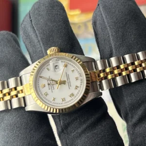 Rolex Lady-Datejust ,Jubilee, 18k, Papers, 69173 (1488)