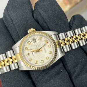 Rolex Lady-Datejust Watch Diamond,Jubilee, 18k, 69173 (1540)