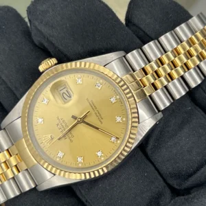 Rolex Datejust Gents Watch 36mm Factory Diamond Serviced 1985(1534)