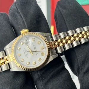 Rolex Lady-Datejust Diamond,Jubilee, 18k, 2000, Boxes 79173 (1550)